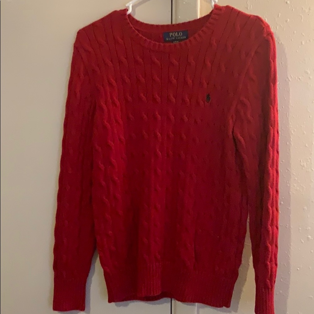 Red Ralph Lauren Sweater